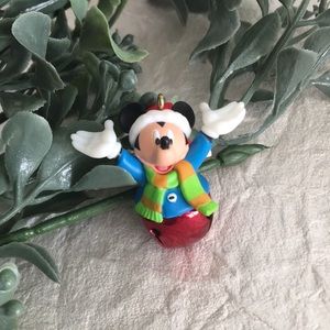NIB 2004 Welcome Sound Mickey Mouse Miniature Hallmark Keepsake Ornament